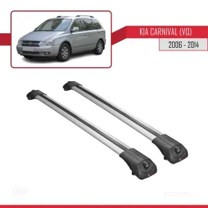 Kia Carnival (VQ) 2006-2014 Arası ile uyumlu ACE-1 Ara Atkı Tavan Barı GRİ - Görsel 3