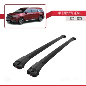 Kia Carnival (KA4) 2021-2023 Arası ile uyumlu ACE-1 Ara Atkı Tavan Barı SİYAH thumb 3