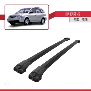 Kia Carens 2002-2006 Arası ile uyumlu ACE-1 Ara Atkı Tavan Barı SİYAH - Görsel 3