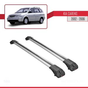 Kia Carens 2002-2006 Arası ile uyumlu ACE-1 Ara Atkı Tavan Barı GRİ - Görsel 3