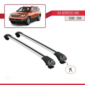 Kia Borrego (HM) 2008-2019 Arası ile uyumlu ACE-1 Ara Atkı Tavan Barı GRİ - Görsel 4