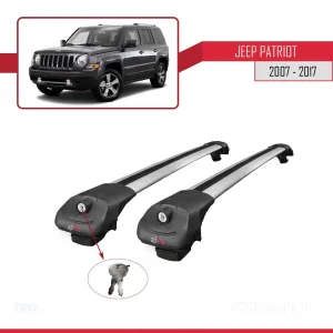 Jeep Patriot 2007-2017 Arası ile uyumlu ACE-1 Ara Atkı Tavan Barı GRİ - Görsel 4
