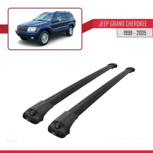 Jeep Grand Cherokee 1999-2005 Arası ile uyumlu ACE-1 Ara Atkı Tavan Barı SİYAH thumb 3