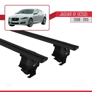 Jaguar XF (X250) 2008-2015 Arası ile uyumlu ACE-4 Ara Atkı Tavan Barı SİYAH - Görsel 4