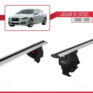 Jaguar XF (X250) 2008-2015 Arası ile uyumlu ACE-4 Ara Atkı Tavan Barı GRİ - Görsel 3