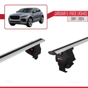 Jaguar E-Pace 2017-2024 (X540) ile uyumlu ACE-4 Ara Atkı Tavan Barı GRİ - Görsel 4