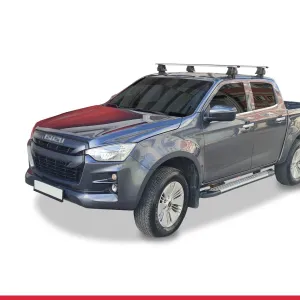 Isuzu D-Max 2019 ve Sonrası ile uyumlu ACE-4 Ara Atkı Tavan Barı GRİ - Görsel 2