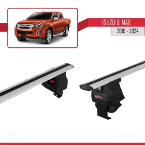 Isuzu D-Max 2019 ve Sonrası ile uyumlu ACE-4 Ara Atkı Tavan Barı GRİ - Görsel 4