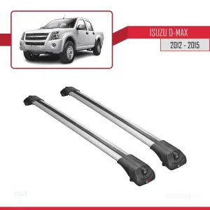 Isuzu D-Max 2012-2015 ile uyumlu ACE-1 Ara Atkı Tavan Barı GRİ thumb 3