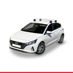 Hyundai i20 (BC3) 2020 ve Sonrası ile uyumlu ACE-4 Ara Atkı Tavan Barı GRİ - Görsel 2