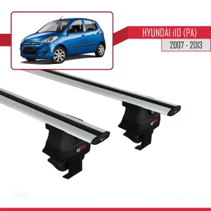 Hyundai i10 (PA) 2007-2013 Arası ile uyumlu ACE-4 Ara Atkı Tavan Barı GRİ - Görsel 2