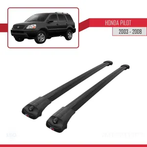 Honda Pilot 2003-2008 Arası ile uyumlu ACE-1 Ara Atkı Tavan Barı SİYAH thumb 3