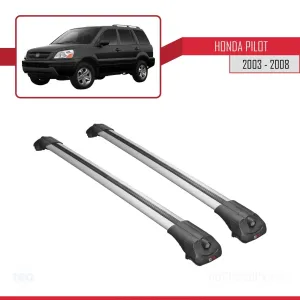 Honda Pilot YF1/YF2 2003-2008 Arası ile uyumlu ACE-1 Ara Atkı Tavan Barı GRİ - Görsel 3
