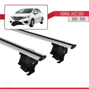 Honda Jazz / Fit (GK) 2013-2019 Arası ile uyumlu ACE-4 Ara Atkı Tavan Barı GRİ thumb 2