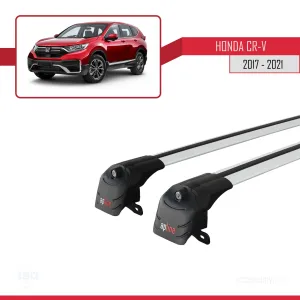 Honda CR-V 2017-2021 Arası ile uyumlu ACE-2 Ara Atkı Tavan Barı GRİ thumb 4