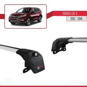Honda CR-V 2012-2016 Arası ile uyumlu ACE-2 Ara Atkı Tavan Barı GRİ - Görsel 5