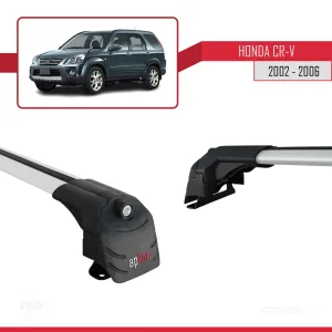 Honda CR-V 2002-2006 Arası ile uyumlu ACE-2 Ara Atkı Tavan Barı GRİ - Görsel 5