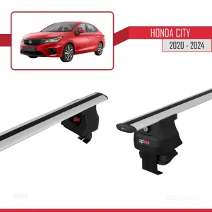 Honda City 2020 ve Sonrası ile uyumlu ACE-4 Ara Atkı Tavan Barı GRİ thumb 3