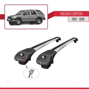 Holden Frontera 1992-1998 Arası ile uyumlu ACE-1 Ara Atkı Tavan Barı GRİ thumb 4