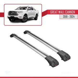 Great Wall Cannon P71 2019 ve Sonrası ile uyumlu ACE-1 Ara Atkı Tavan Barı GRİ - Görsel 3