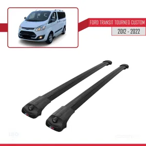 Ford Transit Tourneo - Custom V362/V362 FL 2012-2023 Arası ile uyumlu ACE-1 Ara Atkı Tavan Barı SİYAH - Görsel 3