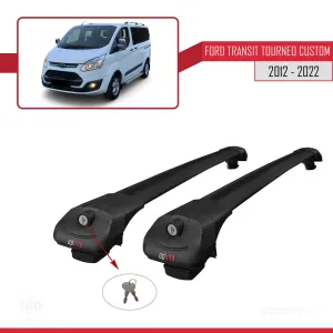 Ford Transit Tourneo - Custom V362/V362 FL 2012-2023 Arası ile uyumlu ACE-1 Ara Atkı Tavan Barı SİYAH - Görsel 4