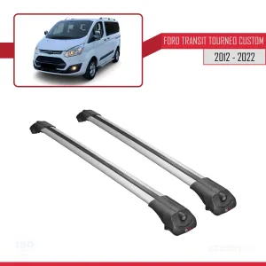 Ford Transit Tourneo - Custom 2012-2023 Arası ile uyumlu ACE-1 Ara Atkı Tavan Barı GRİ thumb 3