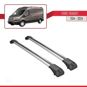 Ford Transit V347/V348/V363 2014 ve Sonrası ile uyumlu ACE-1 Ara Atkı Tavan Barı GRİ - Görsel 3