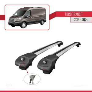 Ford Transit V347/V348/V363 2014 ve Sonrası ile uyumlu ACE-1 Ara Atkı Tavan Barı GRİ - Görsel 4
