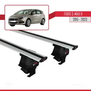 S-Max II 2015-2023 Arası ile uyumlu ACE-4 Ara Atkı Tavan Barı GRİ - Görsel 2