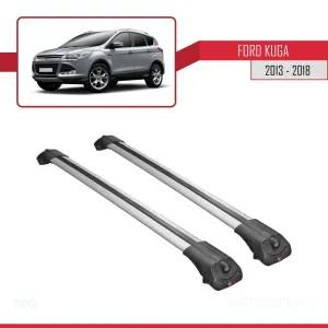 Ford Kuga 2013-2018 Arası ile uyumlu ACE-1 Ara Atkı Tavan Barı GRİ - Görsel 3
