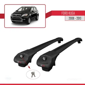 Ford Kuga 2008-2013 Arası ile uyumlu ACE-1 Ara Atkı Tavan Barı SİYAH - Görsel 4