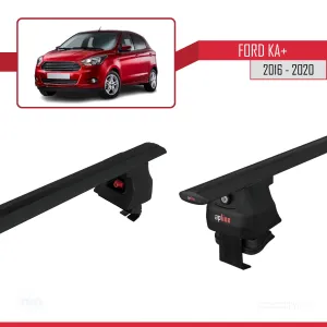 Ford Ka Ka+ + 2016-2020 Arası ile uyumlu ACE-4 Ara Atkı Tavan Barı SİYAH - Görsel 5