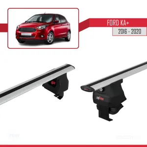 Ford Ka Ka+ + 2016-2020 Arası ile uyumlu ACE-4 Ara Atkı Tavan Barı GRİ - Görsel 3