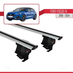 Ford Focus IV 2018 ve Sonrası ile uyumlu ACE-4 Ara Atkı Tavan Barı GRİ - Görsel 3