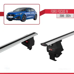 Ford Focus IV 2018 ve Sonrası ile uyumlu ACE-4 Ara Atkı Tavan Barı GRİ - Görsel 4