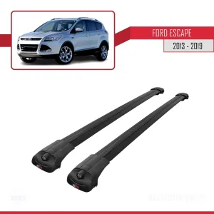 Ford Escape C520 2013-2019 Arası ile uyumlu ACE-1 Ara Atkı Tavan Barı SİYAH - Görsel 3