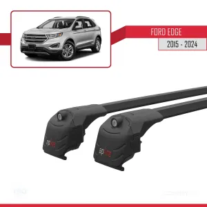 Ford Edge 2015 ve Sonrası ile uyumlu ACE-2 Ara Atkı Tavan Barı SİYAH thumb 4