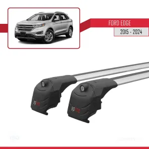 Ford Edge 2015 ve Sonrası ile uyumlu ACE-2 Ara Atkı Tavan Barı GRİ thumb 4