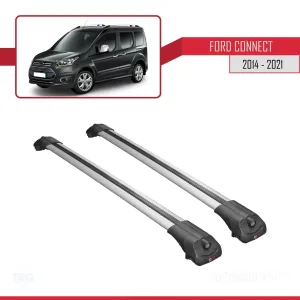 Ford Connect V408 2014-2021 Arası ile uyumlu ACE-1 Ara Atkı Tavan Barı GRİ - Görsel 3