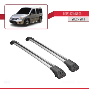Ford Connect 2002-2013 Arası ile uyumlu ACE-1 Ara Atkı Tavan Barı GRİ thumb 3