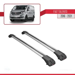 Fiat Talento 2016-2021 Arası ile uyumlu ACE-1 Ara Atkı Tavan Barı GRİ thumb 3