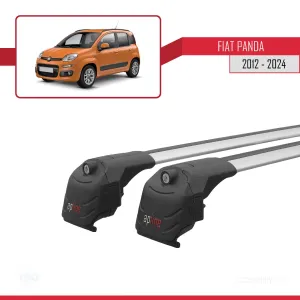 Fiat PANDA (319) 2012 ve Sonrası ile uyumlu ACE-2 Ara Atkı Tavan Barı GRİ - Görsel 4