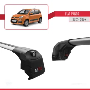 Fiat PANDA (319) 2012 ve Sonrası ile uyumlu ACE-2 Ara Atkı Tavan Barı GRİ - Görsel 5