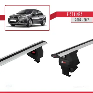 Fiat Linea 2007-2017 Arası ile uyumlu ACE-4 Ara Atkı Tavan Barı GRİ - Görsel 3