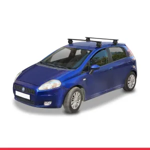 Fiat Grande Punto 2005-2012 Arası ile uyumlu ACE-4 Ara Atkı Tavan Barı SİYAH thumb 3