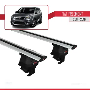Fiat Freemont 2011-2016 Arası ile uyumlu ACE-4 Ara Atkı Tavan Barı GRİ thumb 2