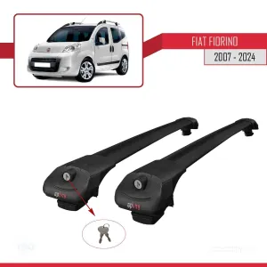 Fiat Fiorino 2007 ve Sonrası ile uyumlu ACE-1 Ara Atkı Tavan Barı SİYAH thumb 4
