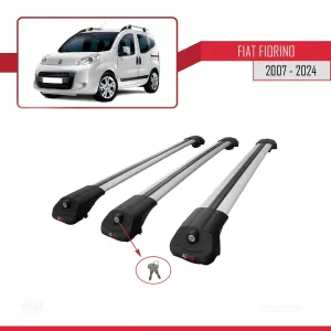 Fiat Fiorino 2007 ve Sonrası ile uyumlu ACE-1 Ara Atkı Tavan Barı GRİ 3 ADET BAR thumb 4