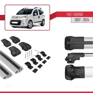 Fiat Fiorino 2007 ve Sonrası ile uyumlu ACE-1 Ara Atkı Tavan Barı GRİ thumb 5
